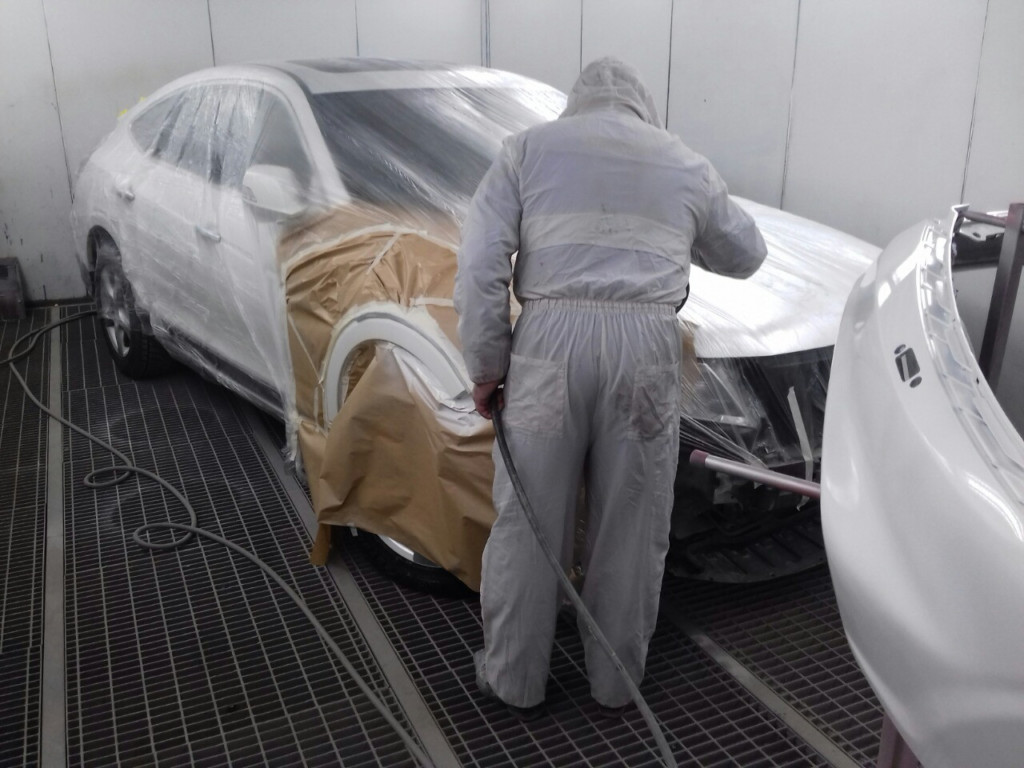 Локальная покраска автомобиля – тонкая работа